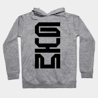 Gym typography print Hoodie